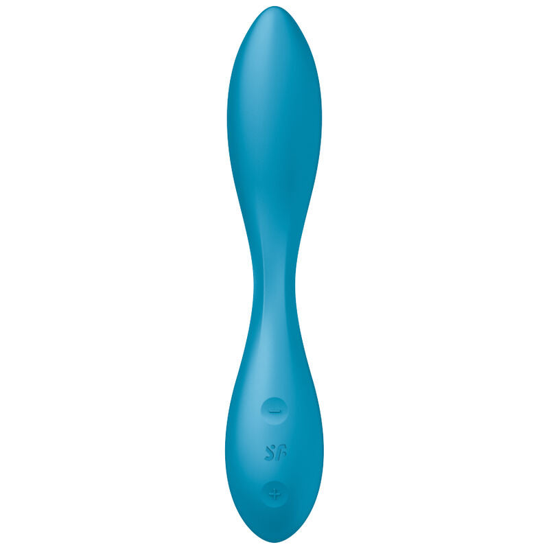 Comprar Satisfyer G-Spot Flex 1 Azul – Vibrador Recargable Con Diseño Flexible Para Placer Personal-Noxtic