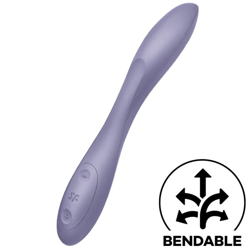 Comprar Satisfyer G-Spot Flex 2 Morado – Vibrador Recargable Con Estimulación Dual Innovadora-Noxtic