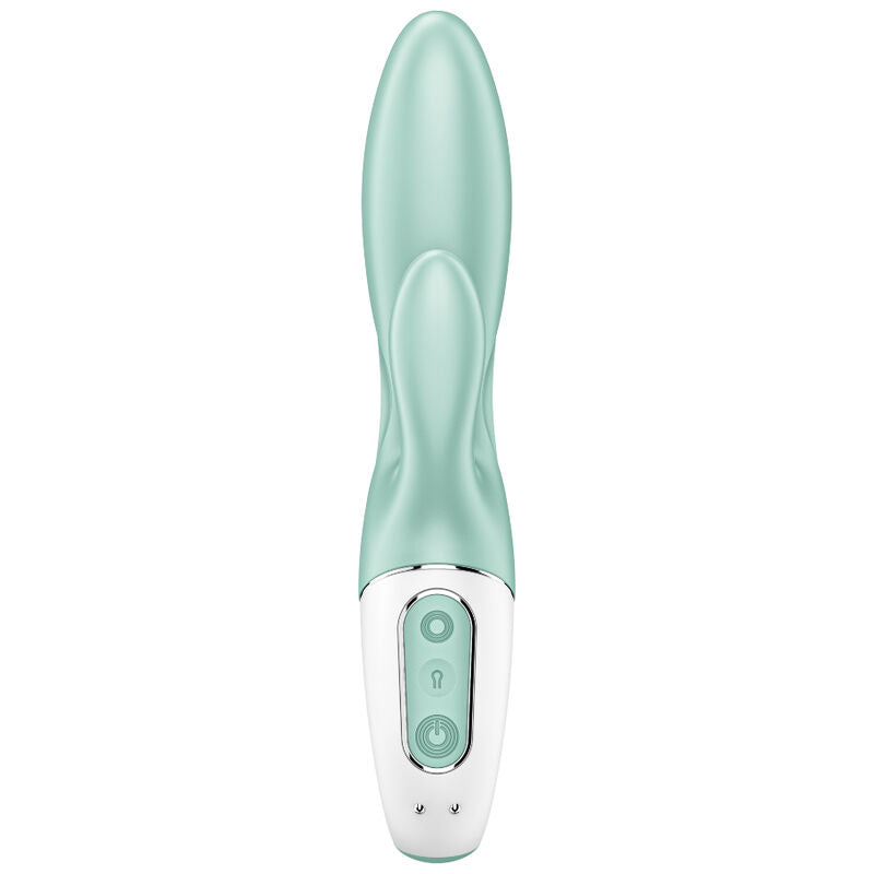 Comprar Satisfyer Air Pump Bunny 5 Verde – Vibrador Inflable Con Diseño Ergonómico Y Control App-Noxtic