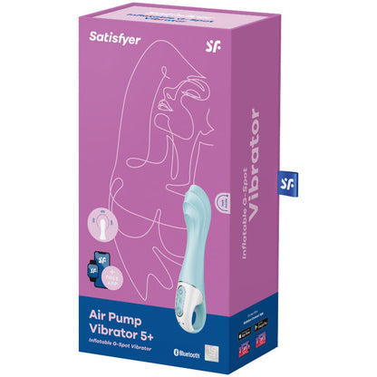 Comprar Satisfyer Air Pump Vibrator 5 Plus – Vibrador Inflable Con Estimulación Personalizada-Noxtic