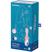 Satisfyer Air Pump Booty 5 Rosa – Vibrador Inflable Con Estilo Moderno Y Experiencia Sensorial Única
