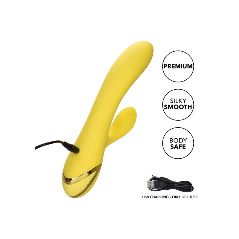 CALEXOTICS San Diego Seduction – Vibrador Recargable Con 10 Funciones Para Experiencia Sensorial Única