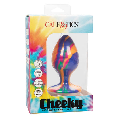 CALEXOTICS Cheeky Large Swirl Plug – Diseño Cónico Con Inserción Cómoda y Placentera