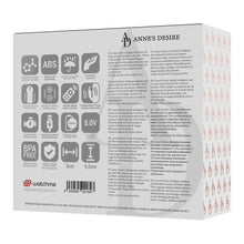 ANNE'S DESIRE Panty Pleasure Tecnología WatchMe Negro Y Dorado – Diseño Ergonómico Con Control Avanzado Para Placer Personalizado