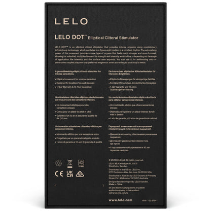 LELO Dot Estimulador Rosa – Diseño Innovador Con Tecnología Infinite Loop
