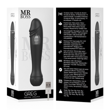 MR BOSS Greg Personal Stimulator – Vibrador Recargable Con Diseño Elegante