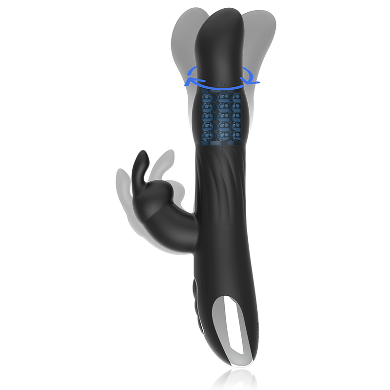 Vibratore Rabbit Moebius BRILLY GLAM – Giocattolo wireless per un piacere personalizzato