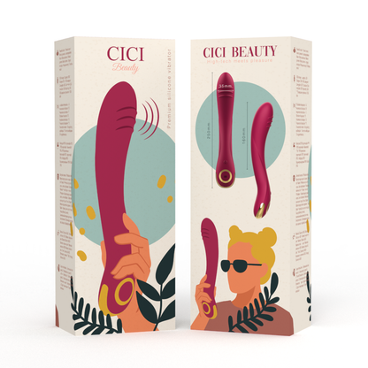 Comprar CICI BEAUTY Vibrador G Spot De Silicona Premium – Diseño Ergonómico Con Potente Motor Recargable-Noxtic