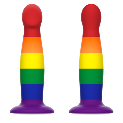 Comprar MYTHOLOGY Her Garrick Pride Dildo – Diseño Ergonómico Con Acabado Colorido Para Placer Intimo-Noxtic
