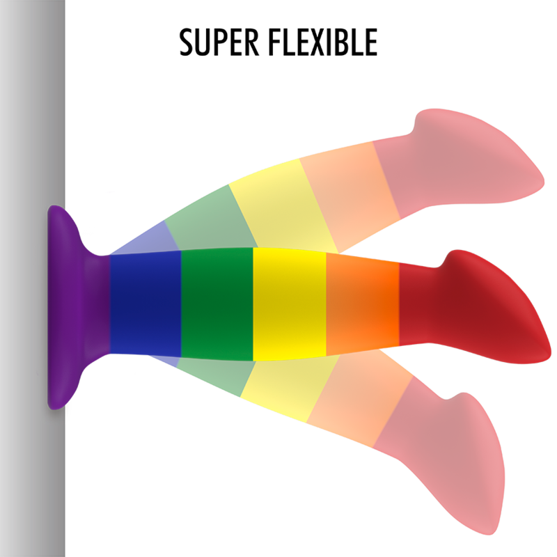 MITOLOGIA Il suo dildo Garrick Pride – Design ergonomico con finitura colorata per il piacere intimo