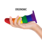Comprar MYTHOLOGY Kuno Pride Dildo S – Diseño Ergonómico En Silicona Médica Hipoalergénica-Noxtic