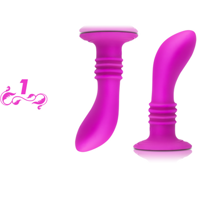 PRETTY LOVE Booty Passion Plug – Vibratore silenzioso con 10 modalità di stimolazione