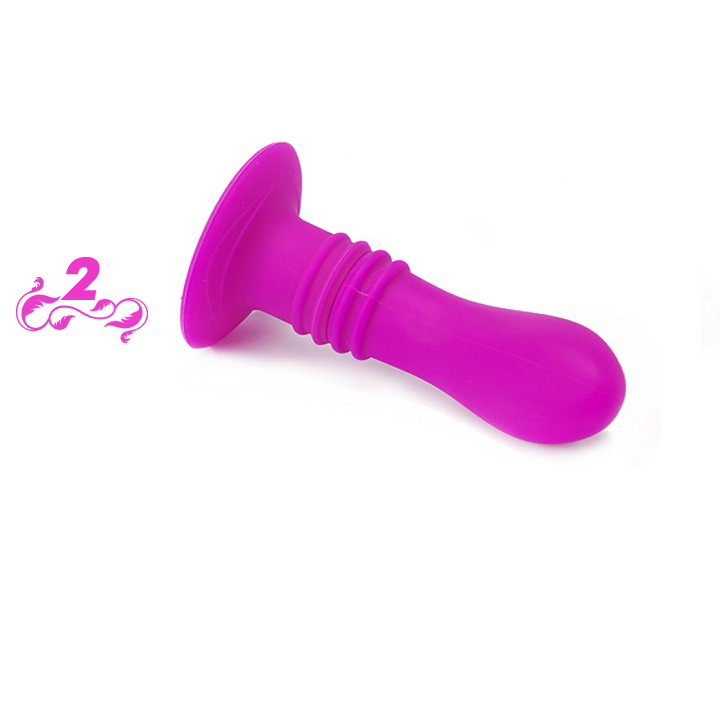 PRETTY LOVE Booty Passion Plug – Vibratore silenzioso con 10 modalità di stimolazione
