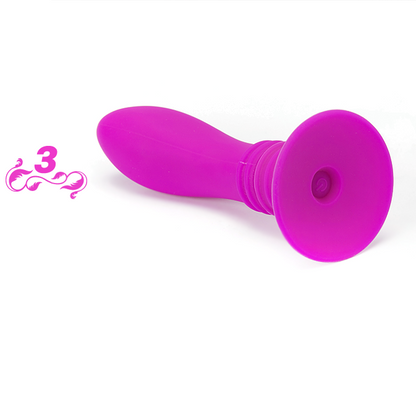 PRETTY LOVE Booty Passion Plug – Vibratore silenzioso con 10 modalità di stimolazione