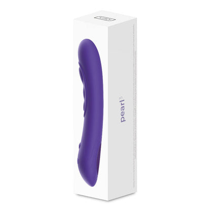 KIIROO Pearl 3 Morado – Vibrador Recargable Con Diseño Curvado Para Placer Personal