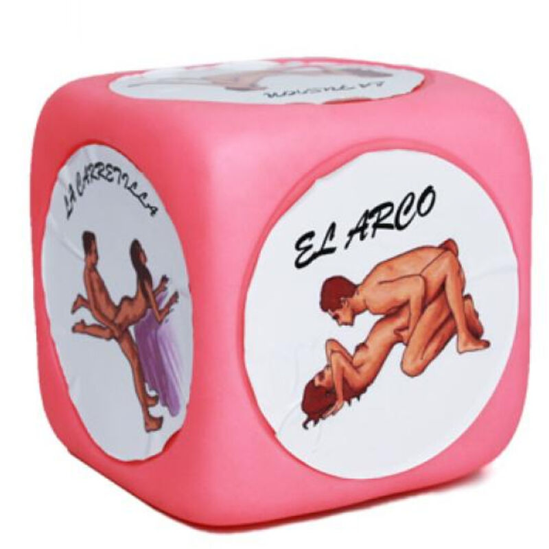 SPICY DEVIL - DADI DI POSIZIONE KAMASUTRA ROSA SUPER GRANDI