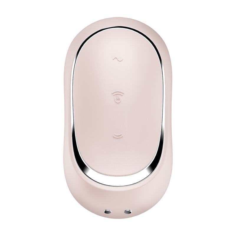 SATISFYER - PRO TO GO 2 DOUBLE STIMULATOR AND VIBRATOR VIOLET