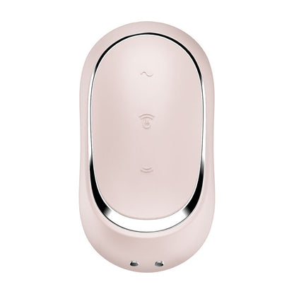 SATISFYER - PRO TO GO 2 DOUBLE STIMULATOR AND VIBRATOR VIOLET