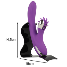 DREAMLOVE Grande vetrina in acrilico nero – Design elegante per esporre accessori per il benessere