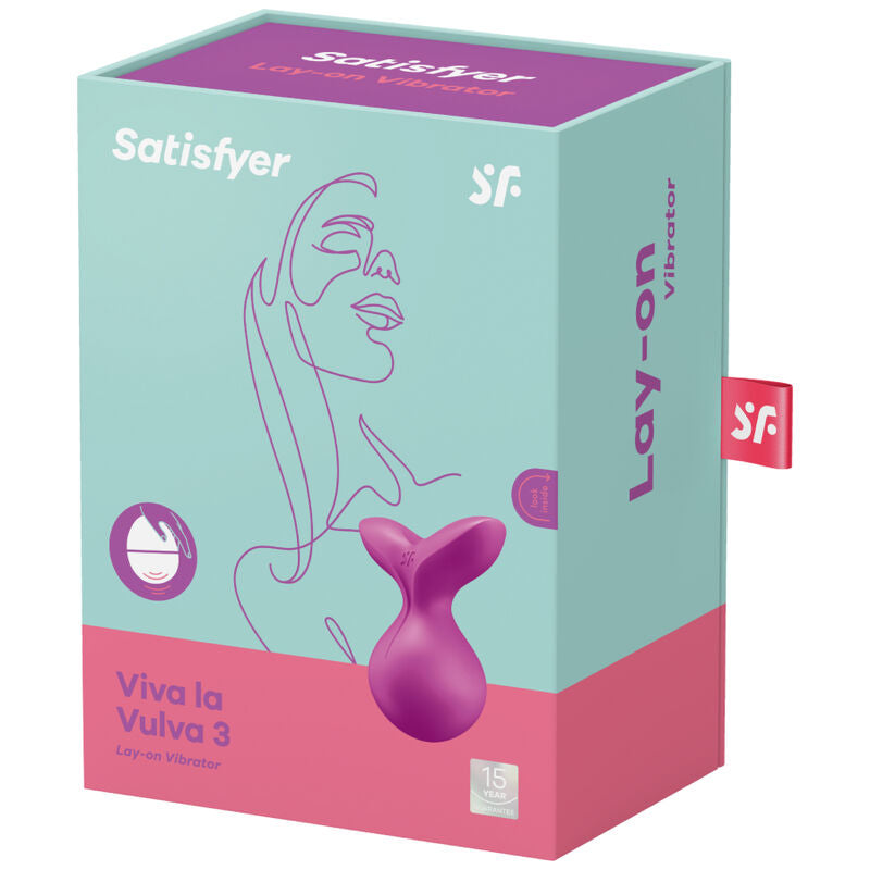 Satisfyer Viva La Vulva 3 Violet – Innovativo vibratore da appoggio per il piacere personale