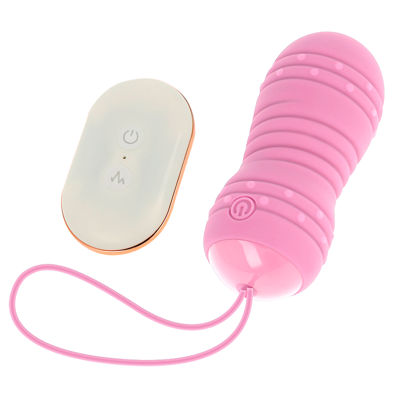 OHMAMA Huevo Control Remoto Rosa – Juguete Erótico Con 7 Modos De Rotación Para Placer Compartido