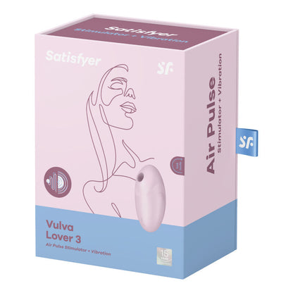 Satisfyer Vulva Lover 3 Nero – Stimolatore dal design ergonomico per il piacere personale