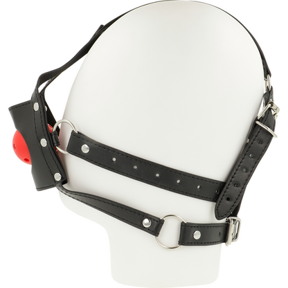 OHMAMA Fetish Head Harness – Design elegante per il piacere sensoriale