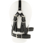 OHMAMA Fetish Head Harness – Design elegante per il piacere sensoriale