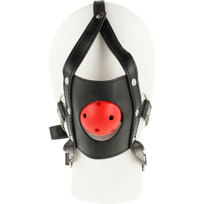OHMAMA Fetish Head Harness – Design elegante per il piacere sensoriale