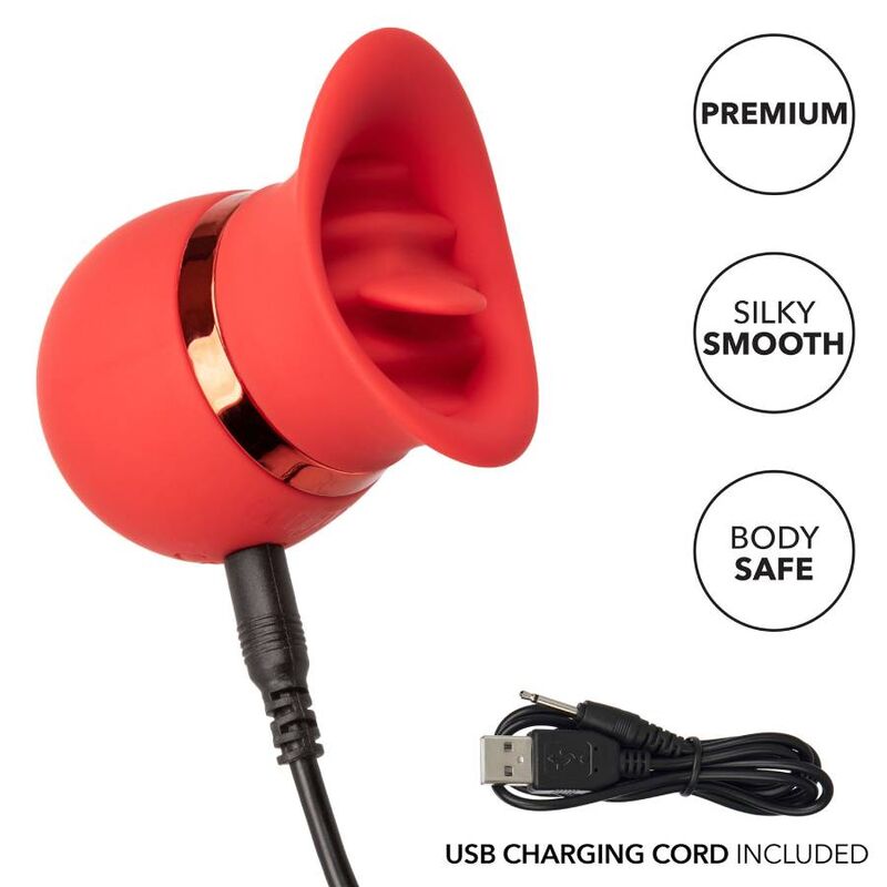 Calexotics French Kiss Sweet Talker – Giocattolo erotico compatto per il piacere sensoriale