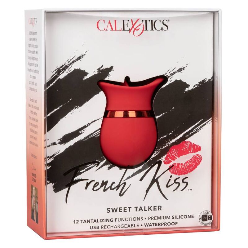 Calexotics French Kiss Sweet Talker – Giocattolo erotico compatto per il piacere sensoriale