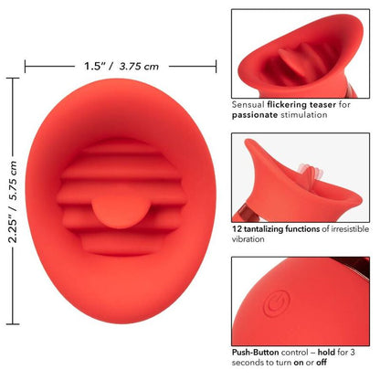 Calexotics French Kiss Sweet Talker – Giocattolo erotico compatto per il piacere sensoriale