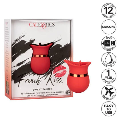 Calexotics French Kiss Sweet Talker – Giocattolo erotico compatto per il piacere sensoriale