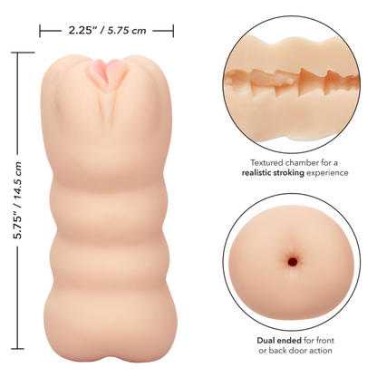 CALEXOTICS Cheap Thrills The Three Way – Sex toy a doppio design per un'autoesplorazione innovativa