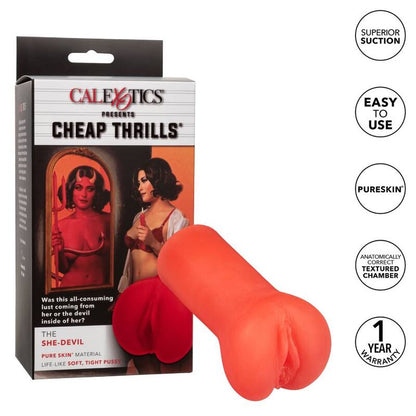 CALEXOTICS Cheap Thrills The She Devil – Sex toy dal design ergonomico per un piacere intenso