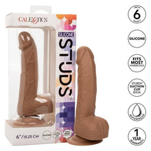 Comprar CALEXOTICS Silicone Studs 15.24 cm Marrón – Diseño Ergonómico En Silicona Hipoalergénica-Noxtic
