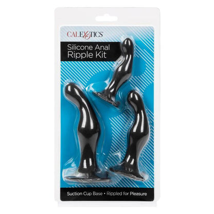 CALEXOTICS Anal Ripple Kit – Kit De Juguetes Con Diseño Graduado Para Autoexploración Placentera