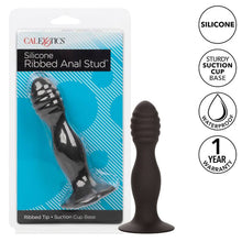 CALEXOTICS Ribbed Anal Stud – Diseño Acanalado Para Placer Intenso