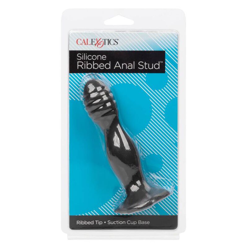 CALEXOTICS Ribbed Anal Stud – Design a coste per un piacere intenso