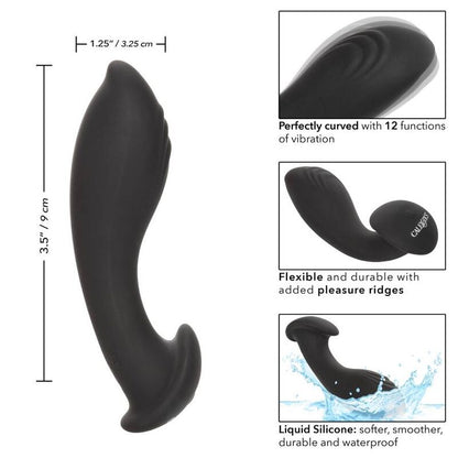 CALEXOTICS Liquid Silicone Flex Probe – Juguete Erótico De Silicona Médica Para Comodidad Y Exploración Sensual