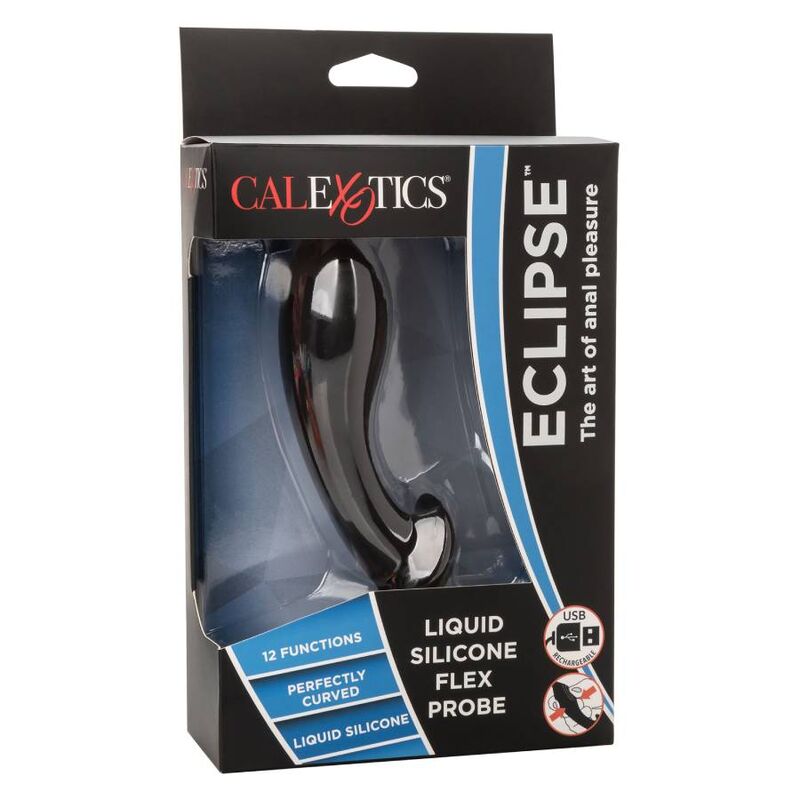 CALEXOTICS Liquid Silicone Flex Probe – Juguete Erótico De Silicona Médica Para Comodidad Y Exploración Sensual