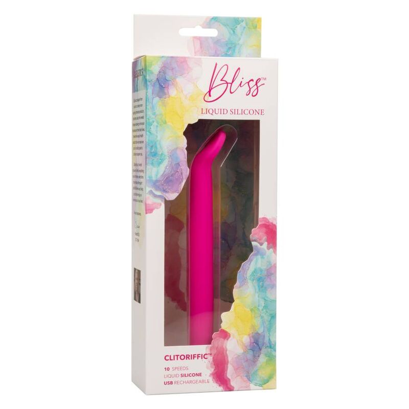 CALEXOTICS Bliss Clitoriffic Rosa – Estimulador De Silicona Médica Para Placer Intenso