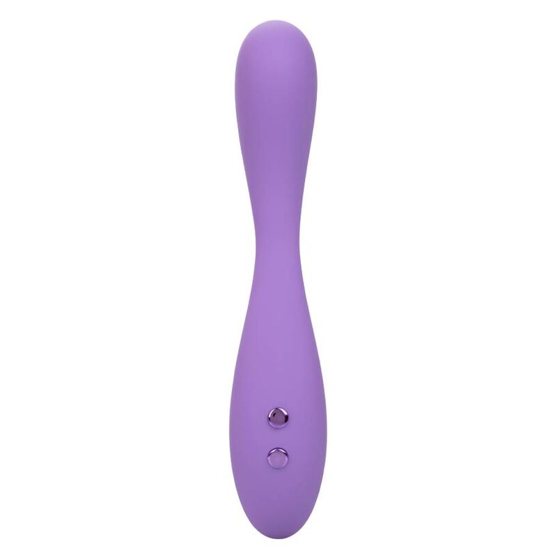 CALEXOTICS Contour Demi Violeta – Masajeador Ergonómico Con 10 Funciones De Vibración