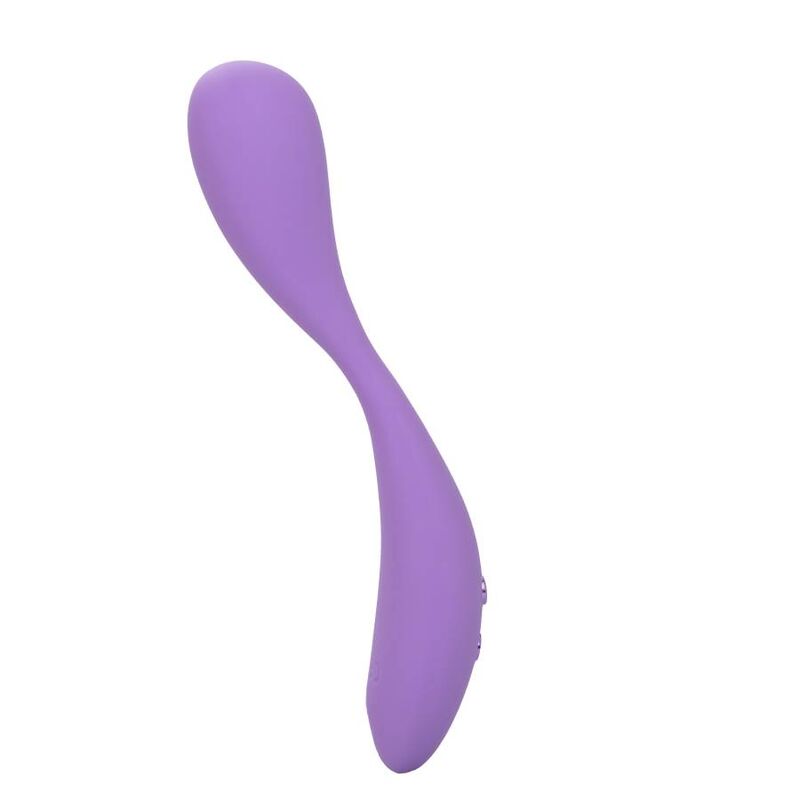CALEXOTICS Contour Demi Violeta – Masajeador Ergonómico Con 10 Funciones De Vibración