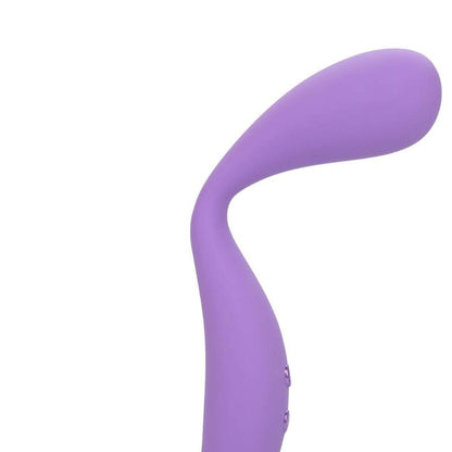 CALEXOTICS Contour Demi Violeta – Masajeador Ergonómico Con 10 Funciones De Vibración