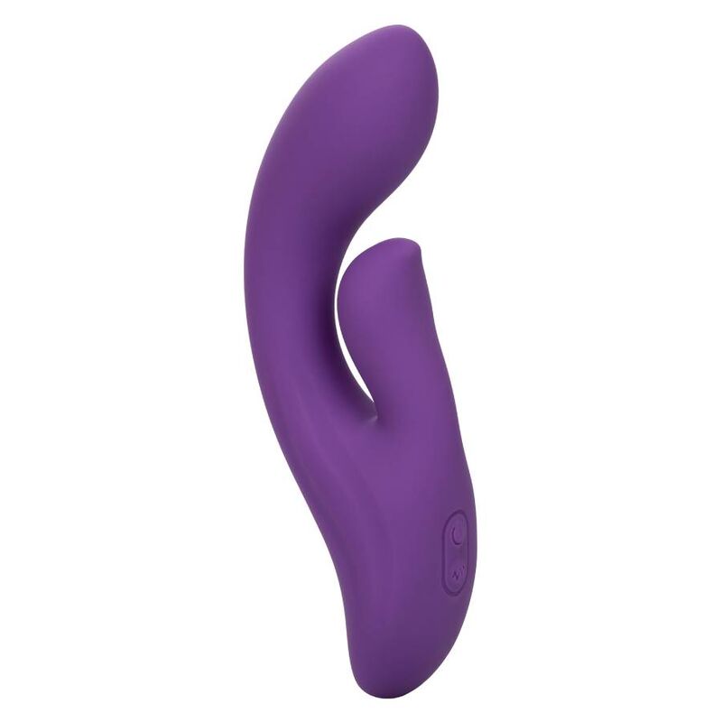 CALEXOTICS Stella Dual Pleaser Violet – Giocattolo erotico dal design curvo per un piacere personalizzato