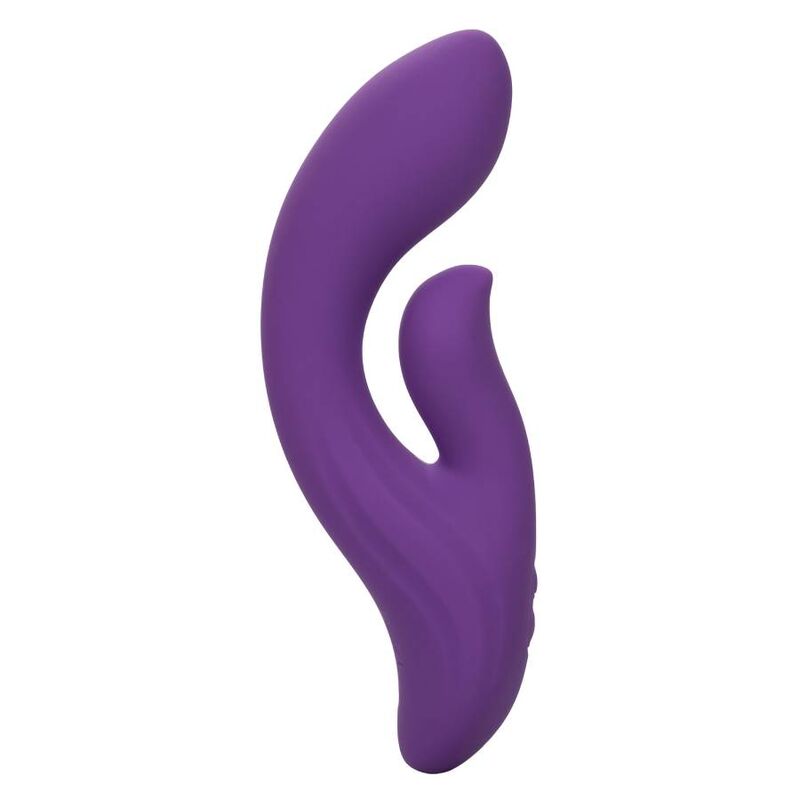 CALEXOTICS Stella Dual Pleaser Violet – Giocattolo erotico dal design curvo per un piacere personalizzato