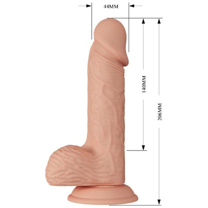 Comprar BAILE Beautiful Encounter Catoblepas Vibración 20.6 CM Natural – Juguete Erótico Con Acabado Realista Y Vibraciones Ajustables-Noxtic