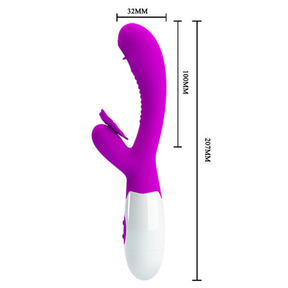 PRETTY LOVE Moth Licking Vibrador Lila – Diseño Ergonómico Con Múltiples Funciones