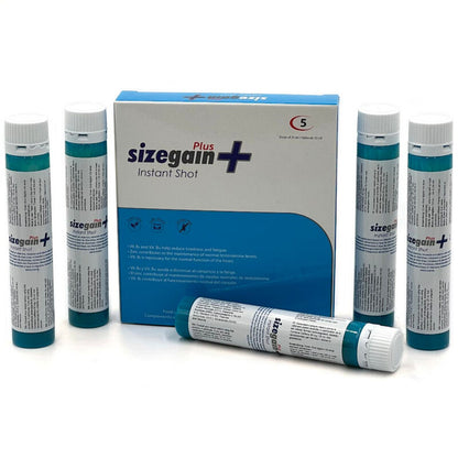 Comprar 500 Cosmetics SizeGain Plus Instant Shot – Complemento Líquido Con Ingredientes Naturales Para Bienestar Masculino-Noxtic